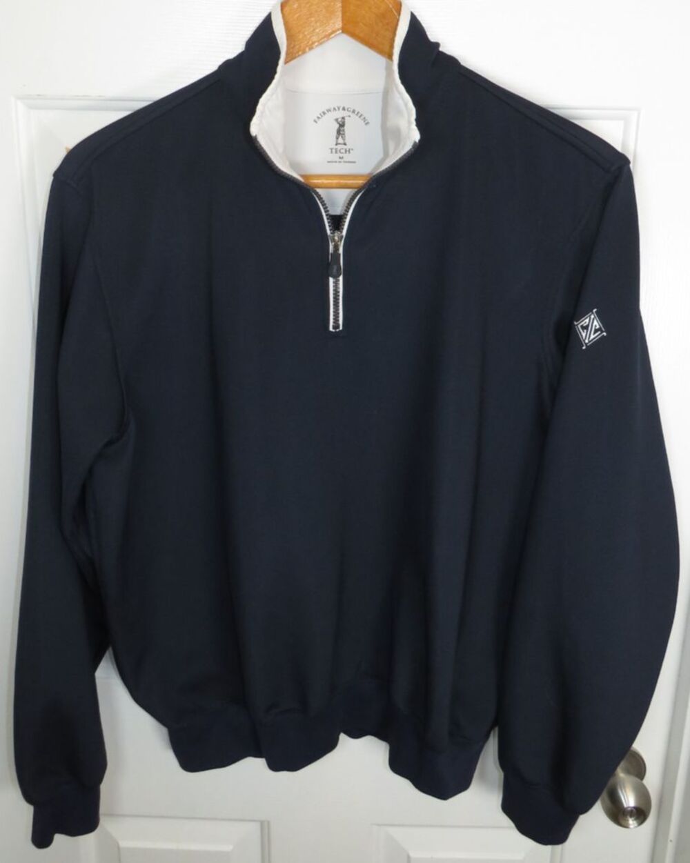 Fairway & Greene Interlachen Country Club 1/4 Zip Performance Pullover Medium